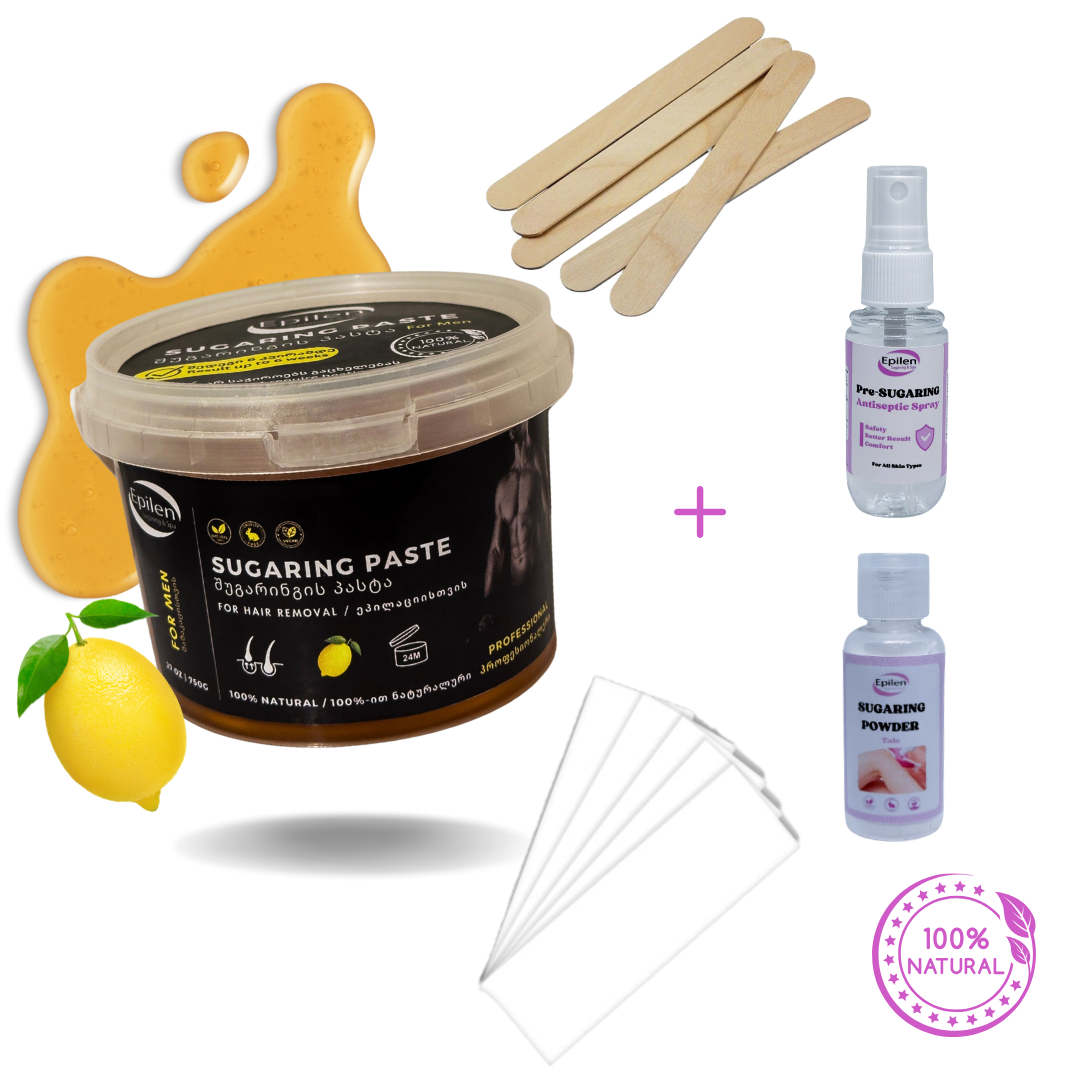 საეპილაციო ნაკრები მამაკაცებისთვის (სრული)